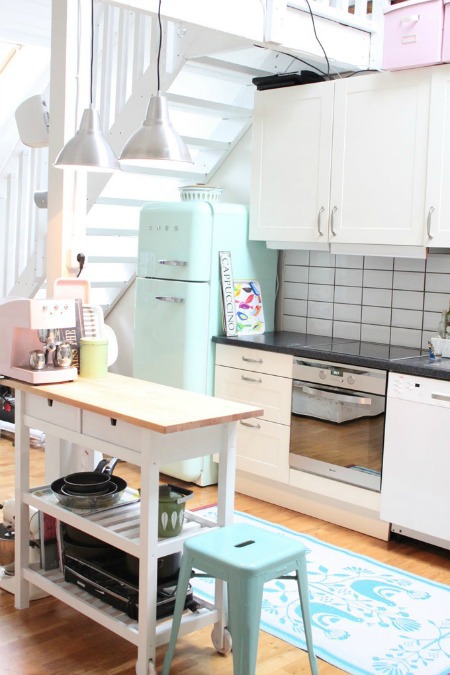 Nhà đẹp nhờ nội thất pastel