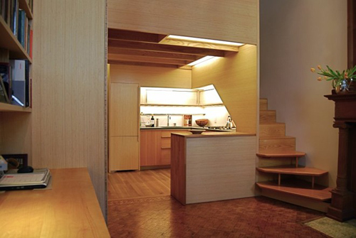 Ngôi nhà 22m2 vẫn đầu đủ các phòng