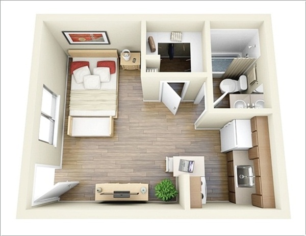 Bày trí căn hộ cho người độc thân